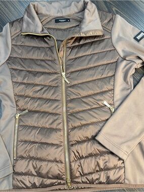 Equestrian Stockholm Monaco Brown  Active Jacket Gold Hardware Women’s M